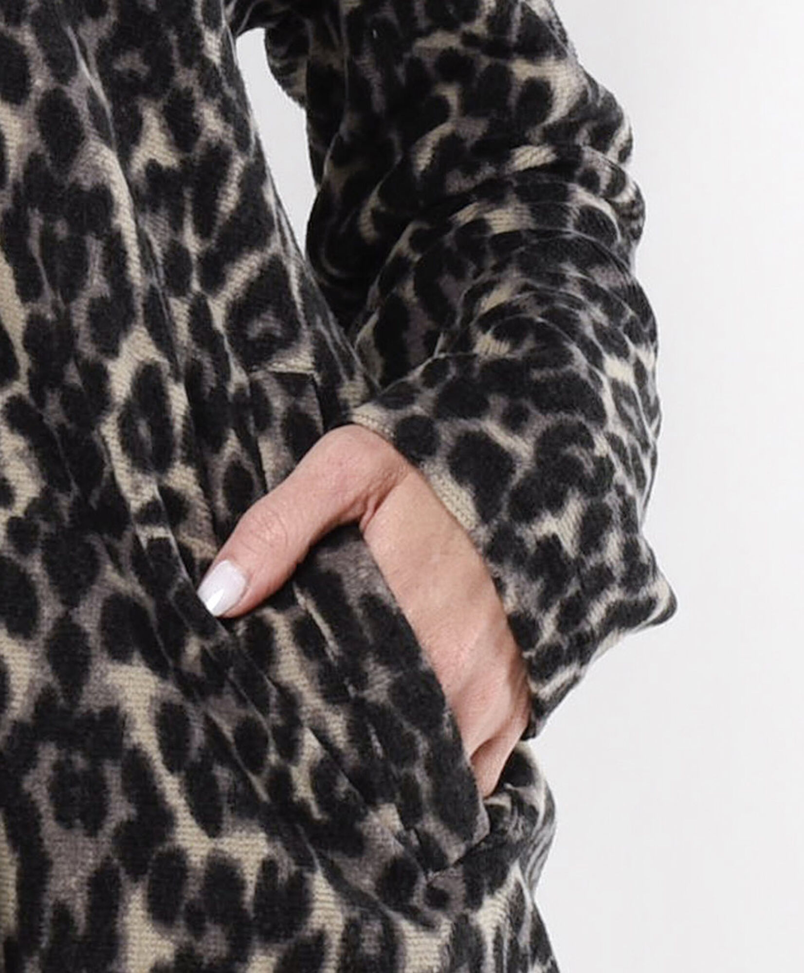 Chaqueta mujer polar animal print Chaqueta mujer polar animal print