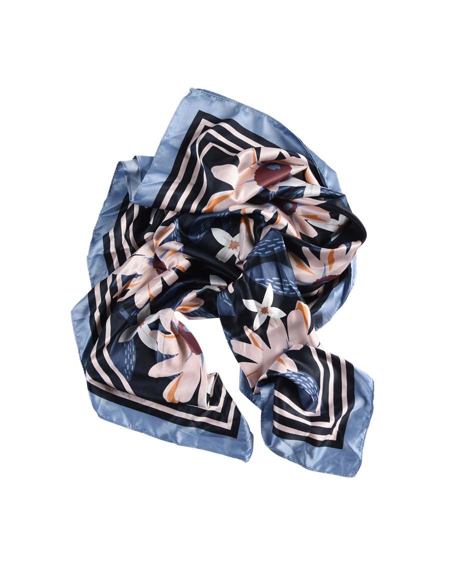 Pa&ntilde;uelo mujer floreado