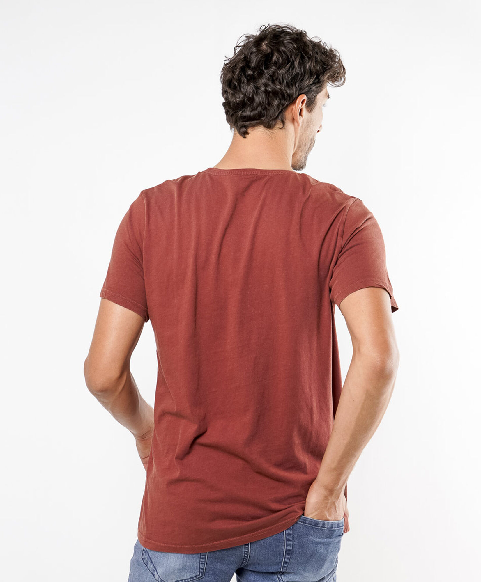 Polera hombre mini palabra Polera hombre mini palabra