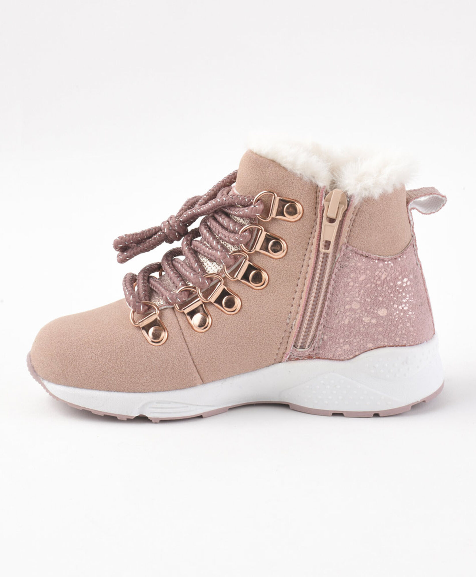 Bota infantil (20 a 25) forrada pink Bota infantil (20 a 25) forrada pink