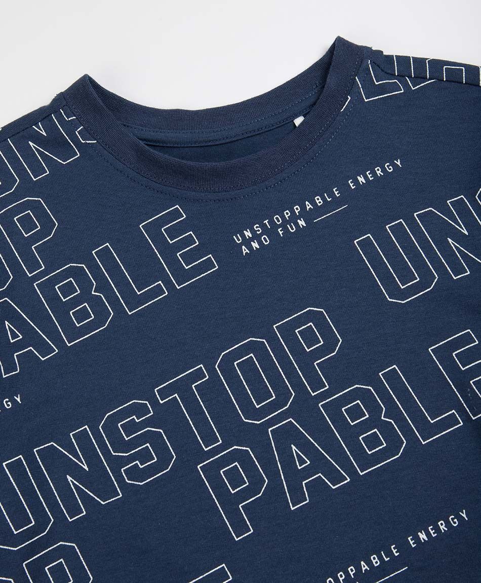 Polera ni&ntilde;o unstoppable