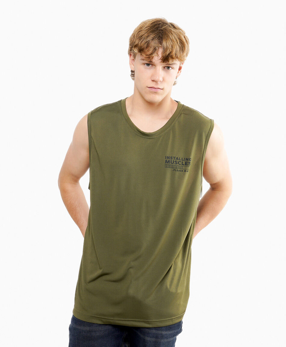 Polera hombre surf mini print