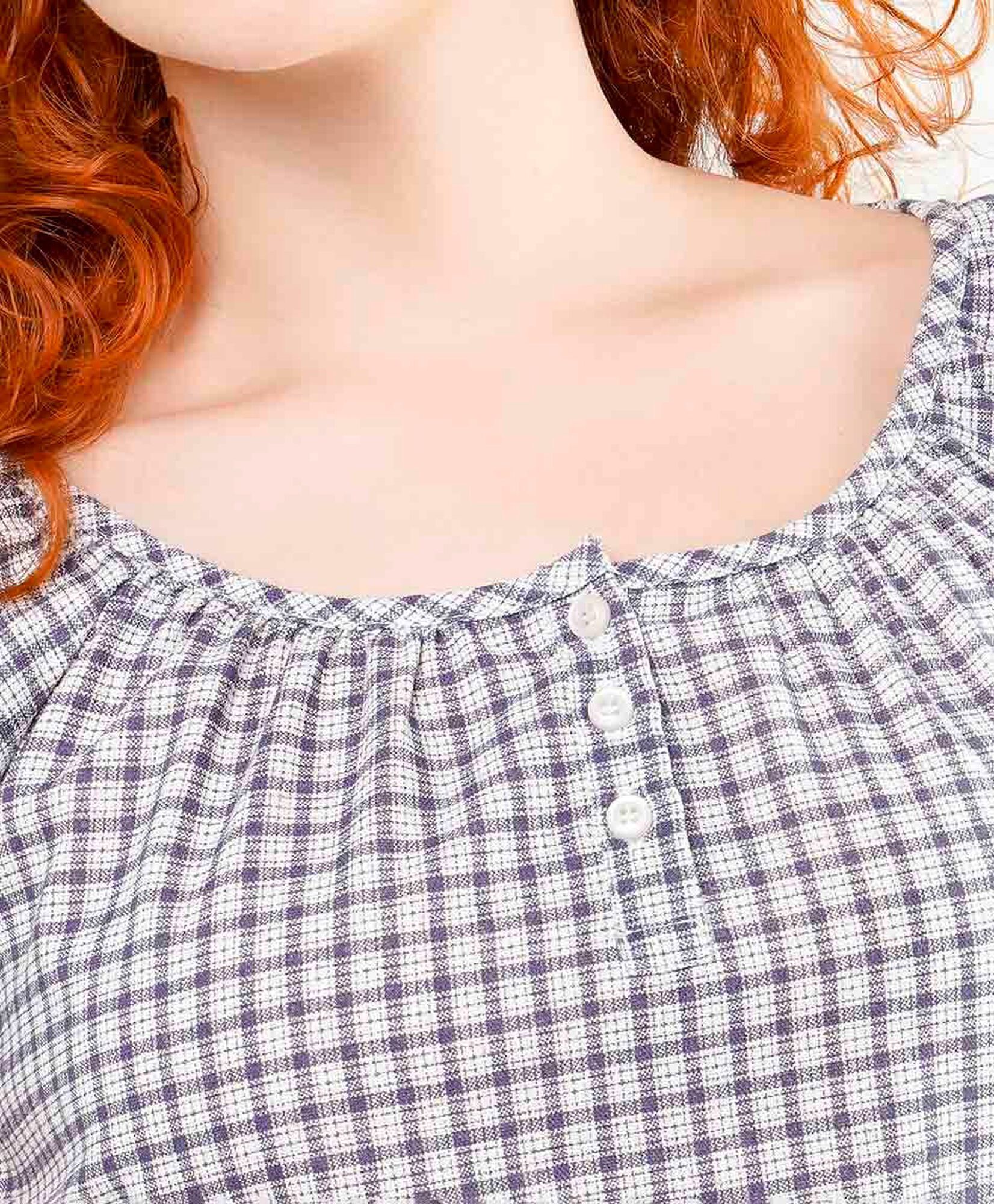 Blusa mujer cuadritos Blusa mujer cuadritos