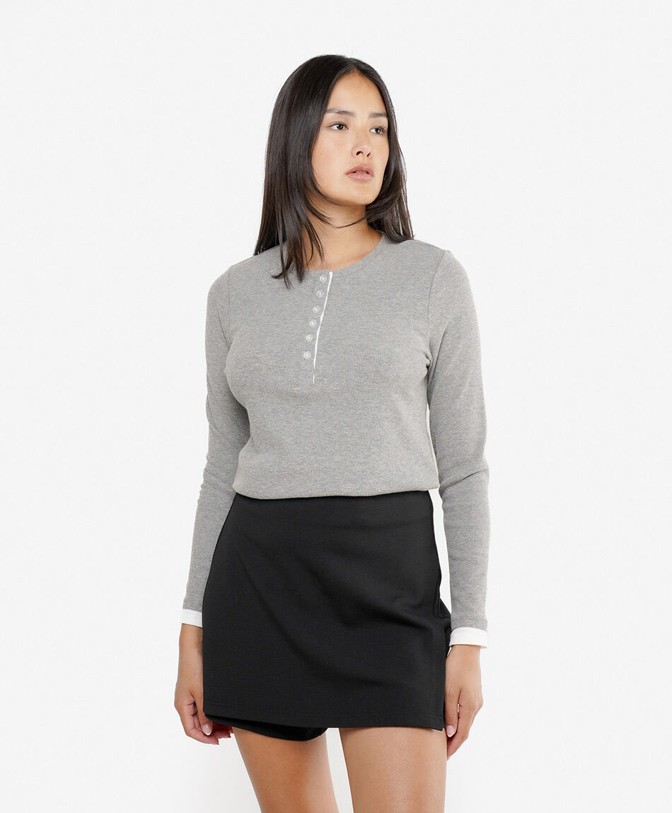 Mini short black elegante