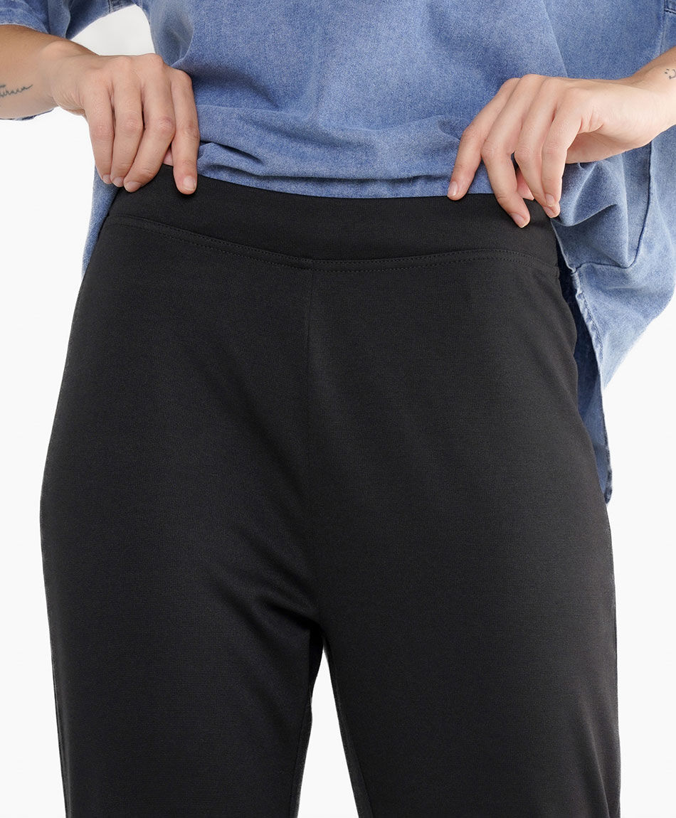 Pantal&oacute;n mujer liso flare