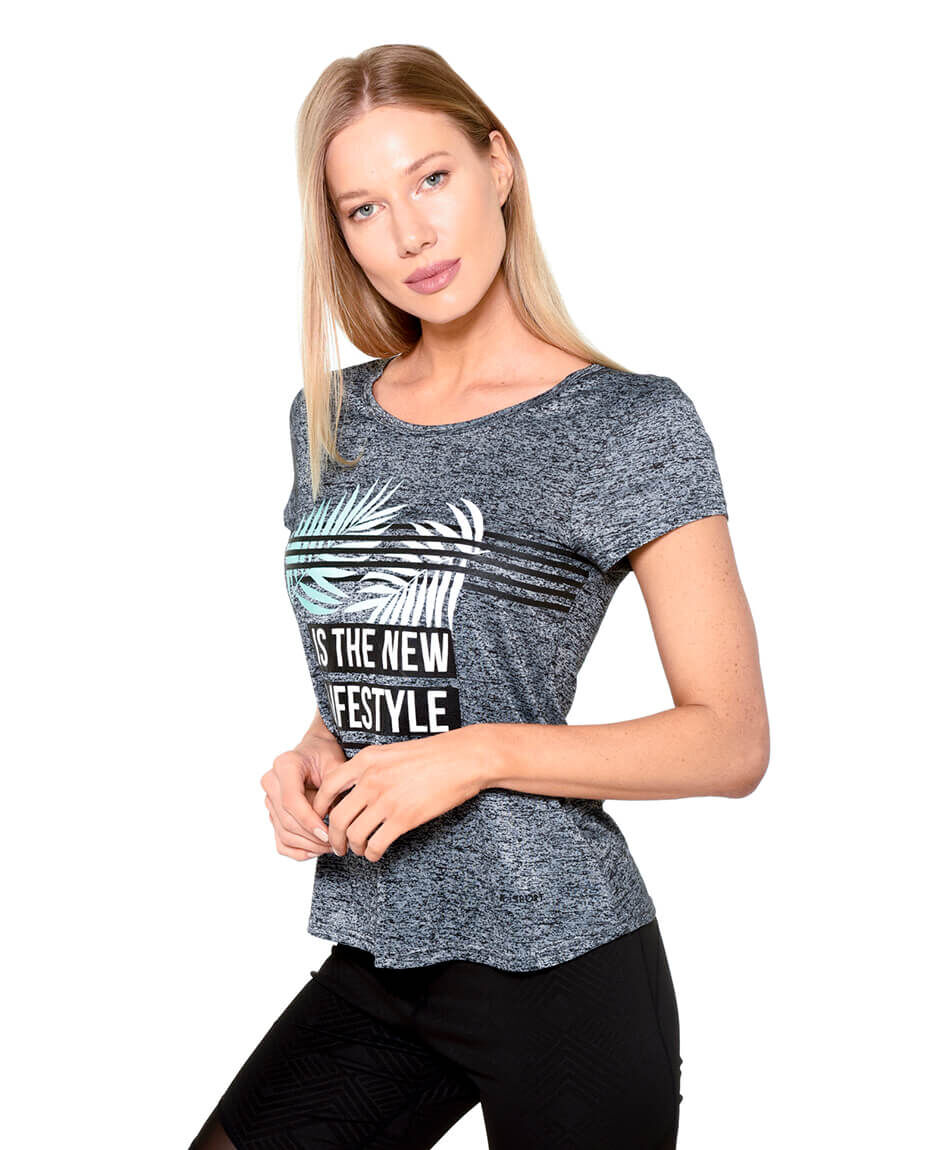Polera estampada