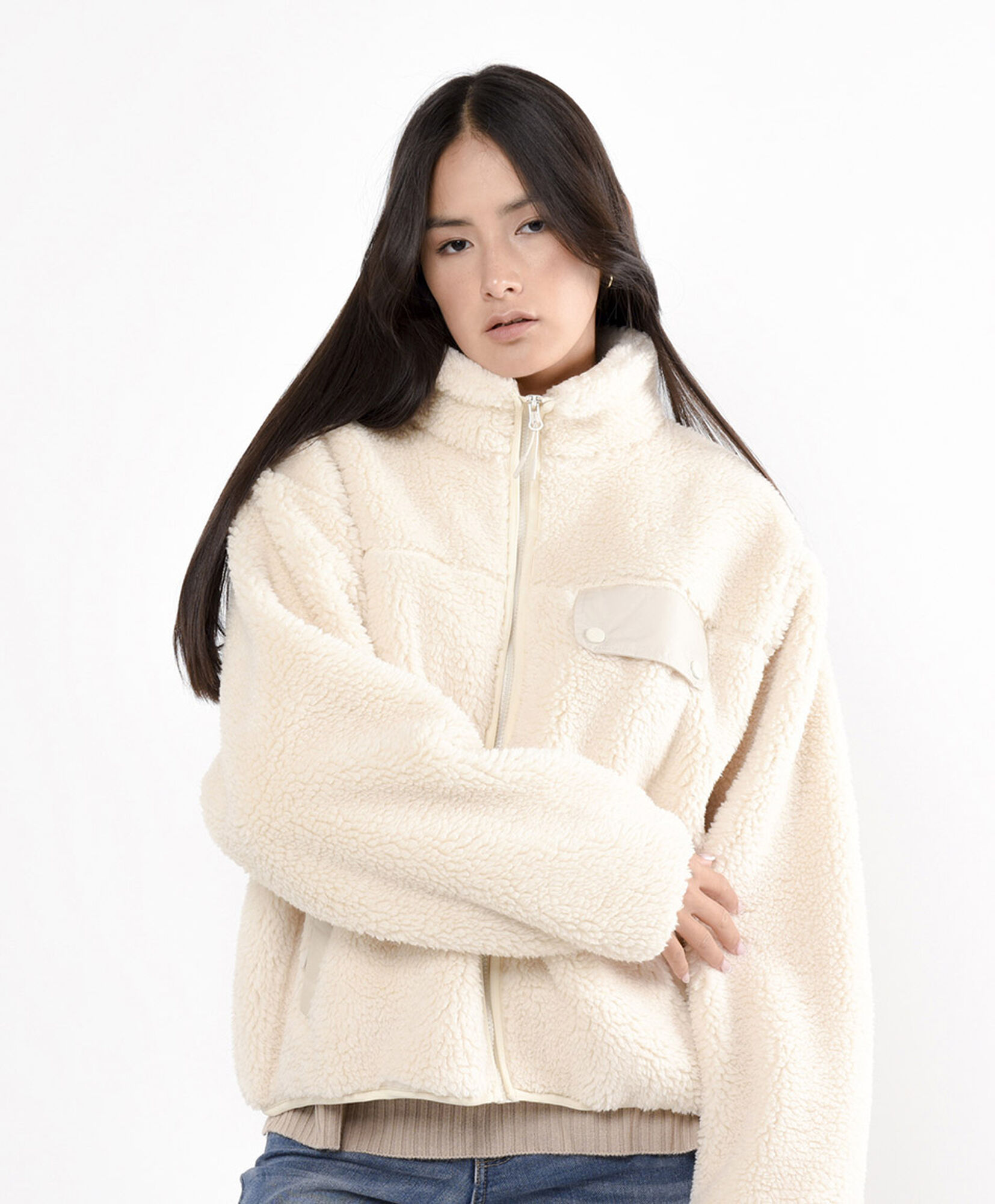 Chaqueta mujer chiporro bolsillo Chaqueta mujer chiporro bolsillo