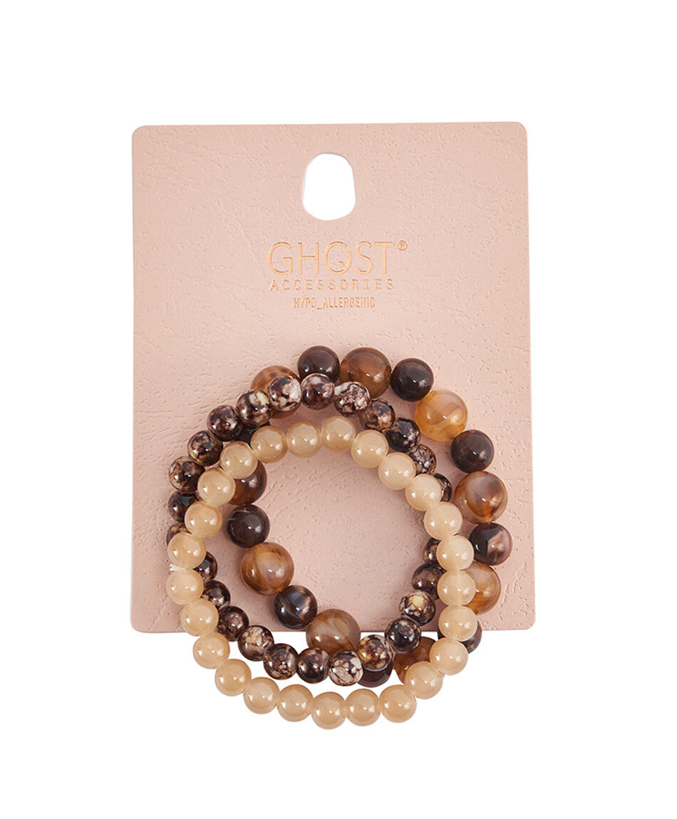 Set 3 pulseras mujer piedras