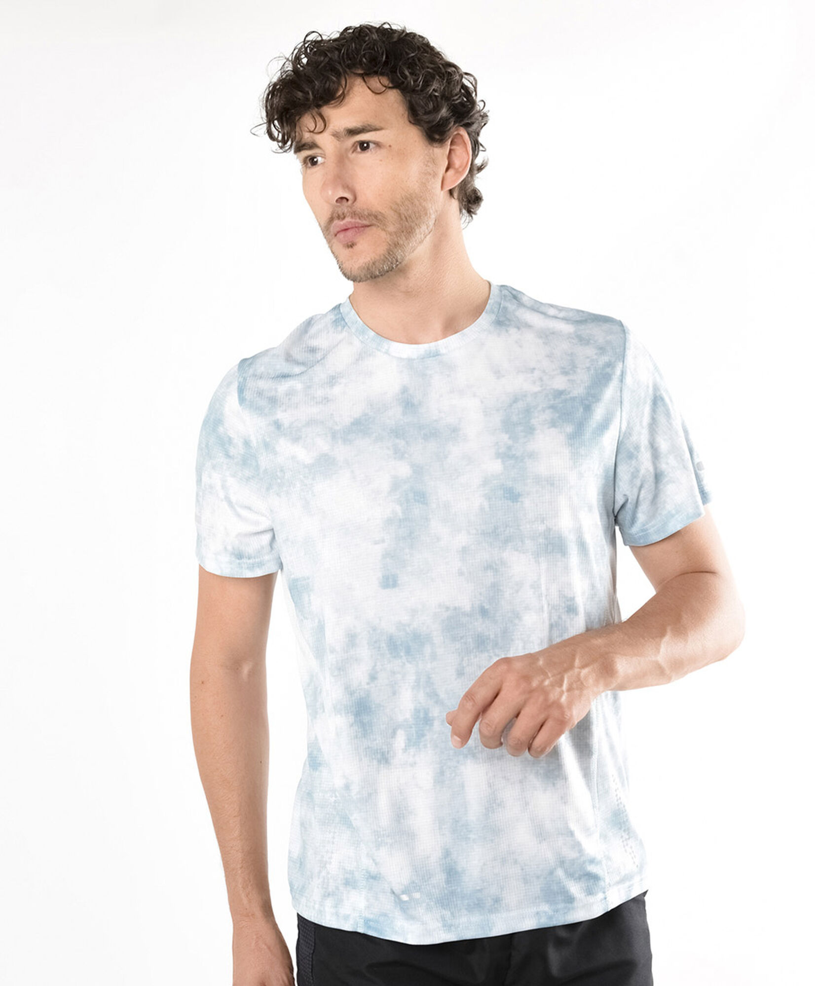 Polera deportiva hombre tie dye Polera deportiva hombre tie dye