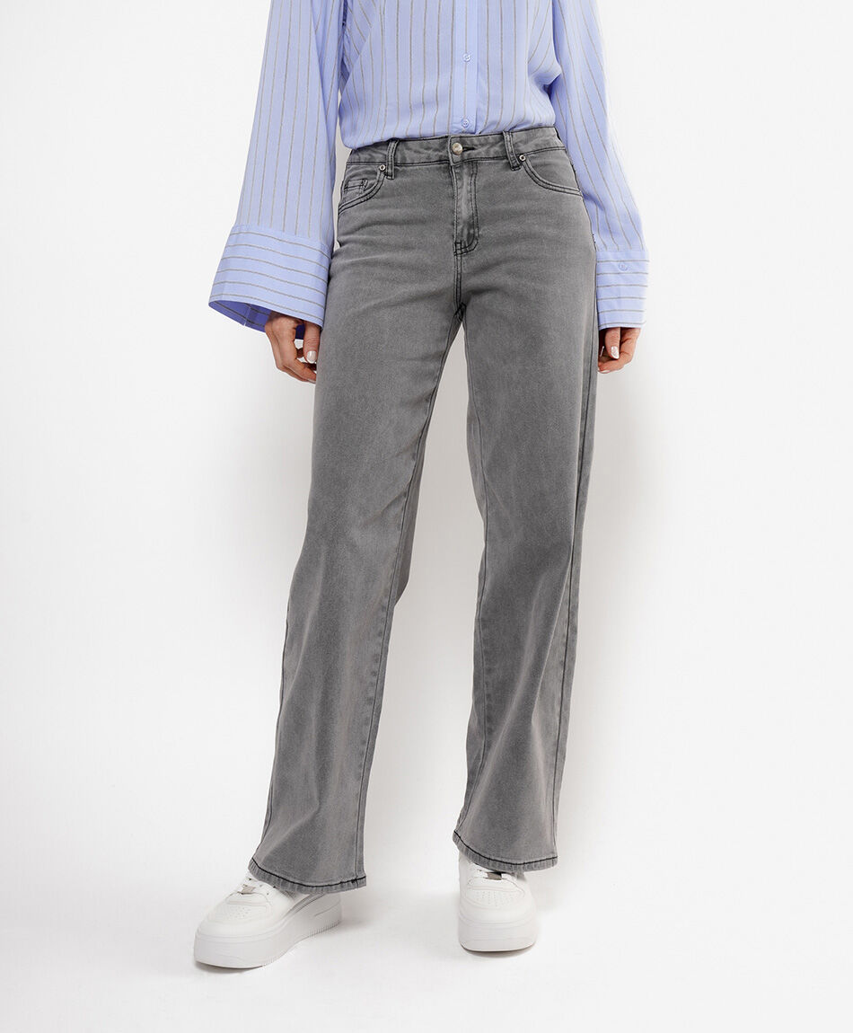 Jeans mujer estrella negra
