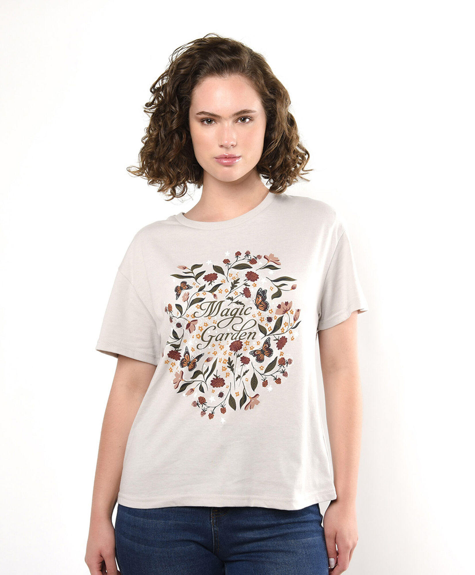 Polera mujer jardín botánico Polera mujer jardín botánico