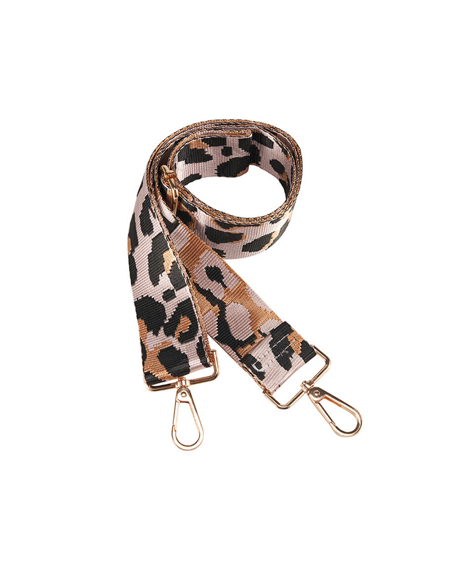 Strap cartera animal print