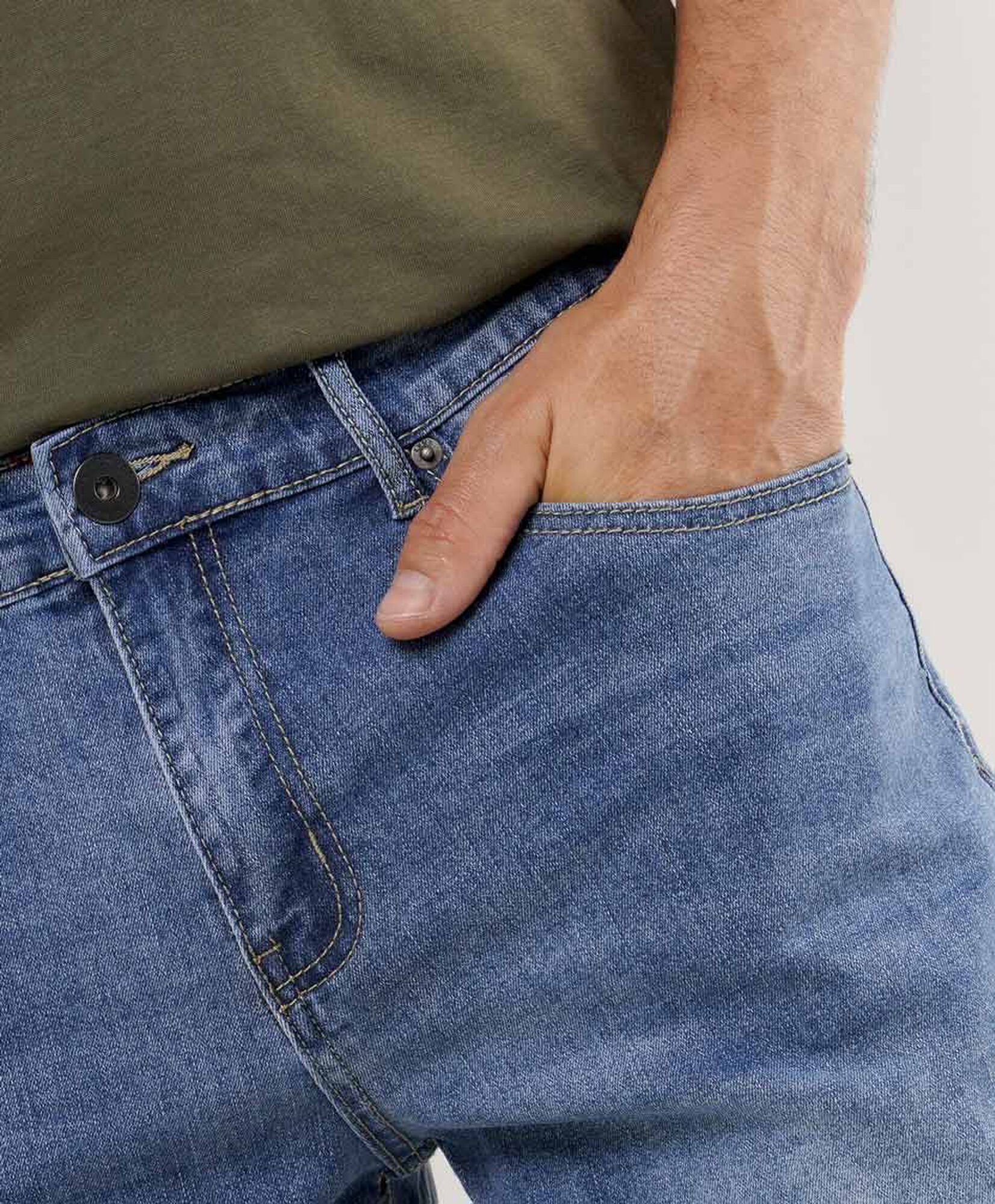 Bermuda hombre denim azul Bermuda hombre denim azul