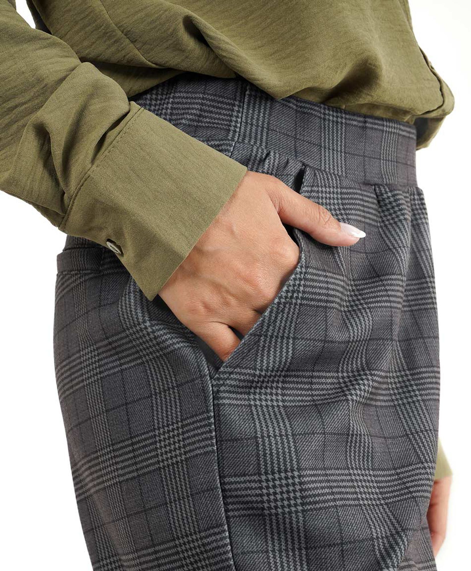 Pantalón mujer cuadrillé Pantalón mujer cuadrillé