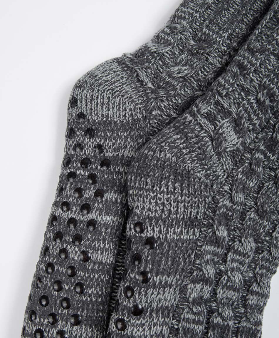 Calcet&iacute;n hombre termico grey