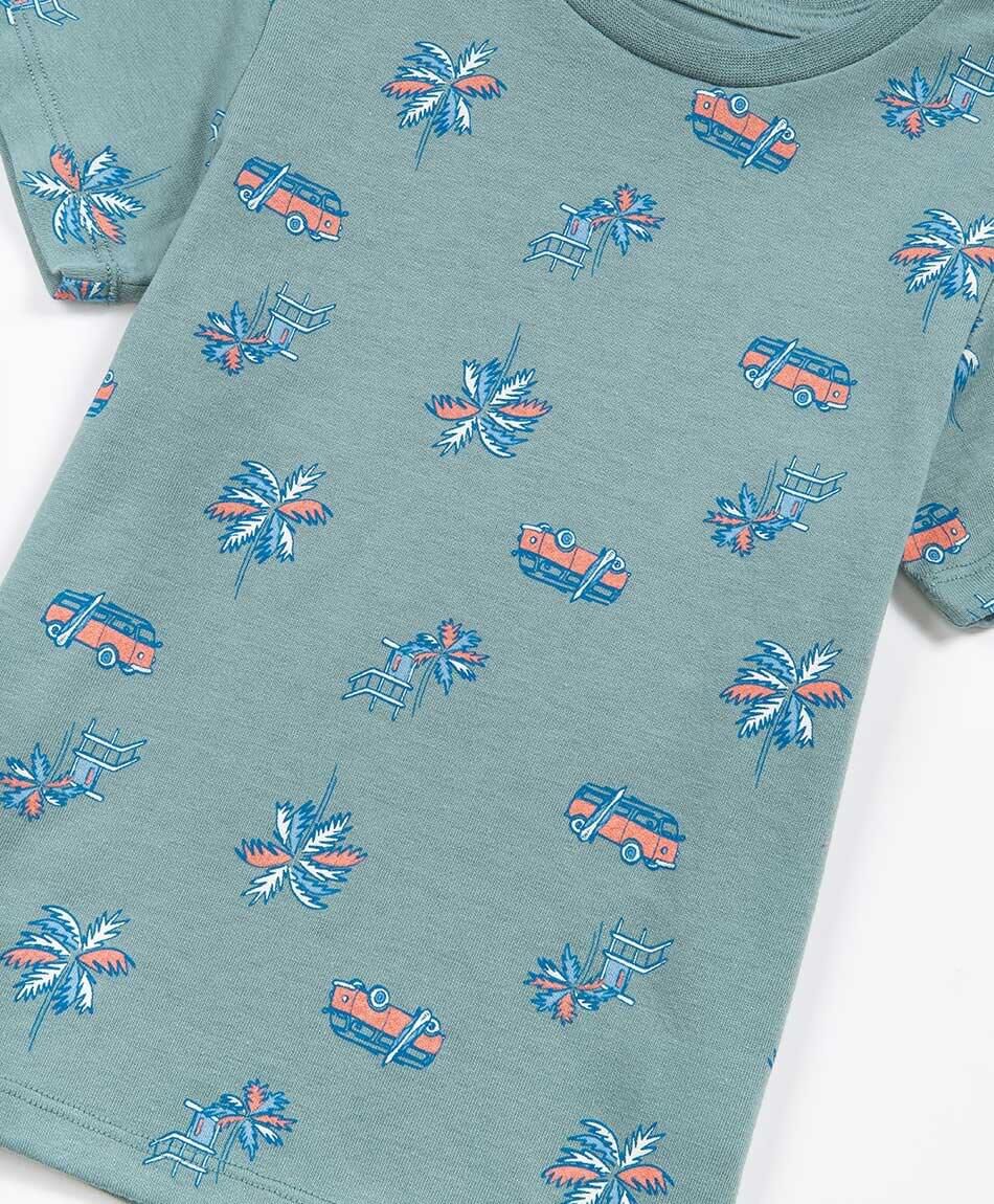 Polera beb&eacute; combi