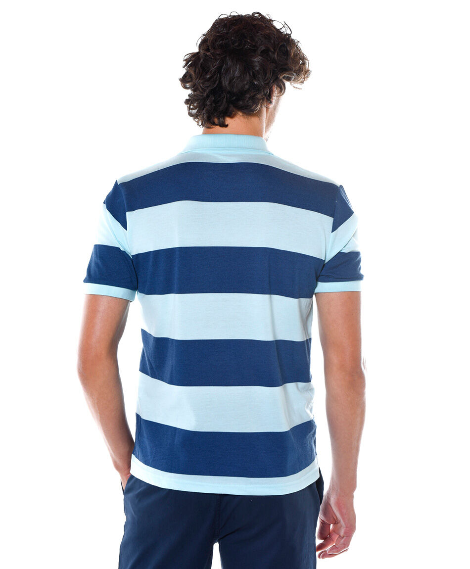 Polera cuello polo