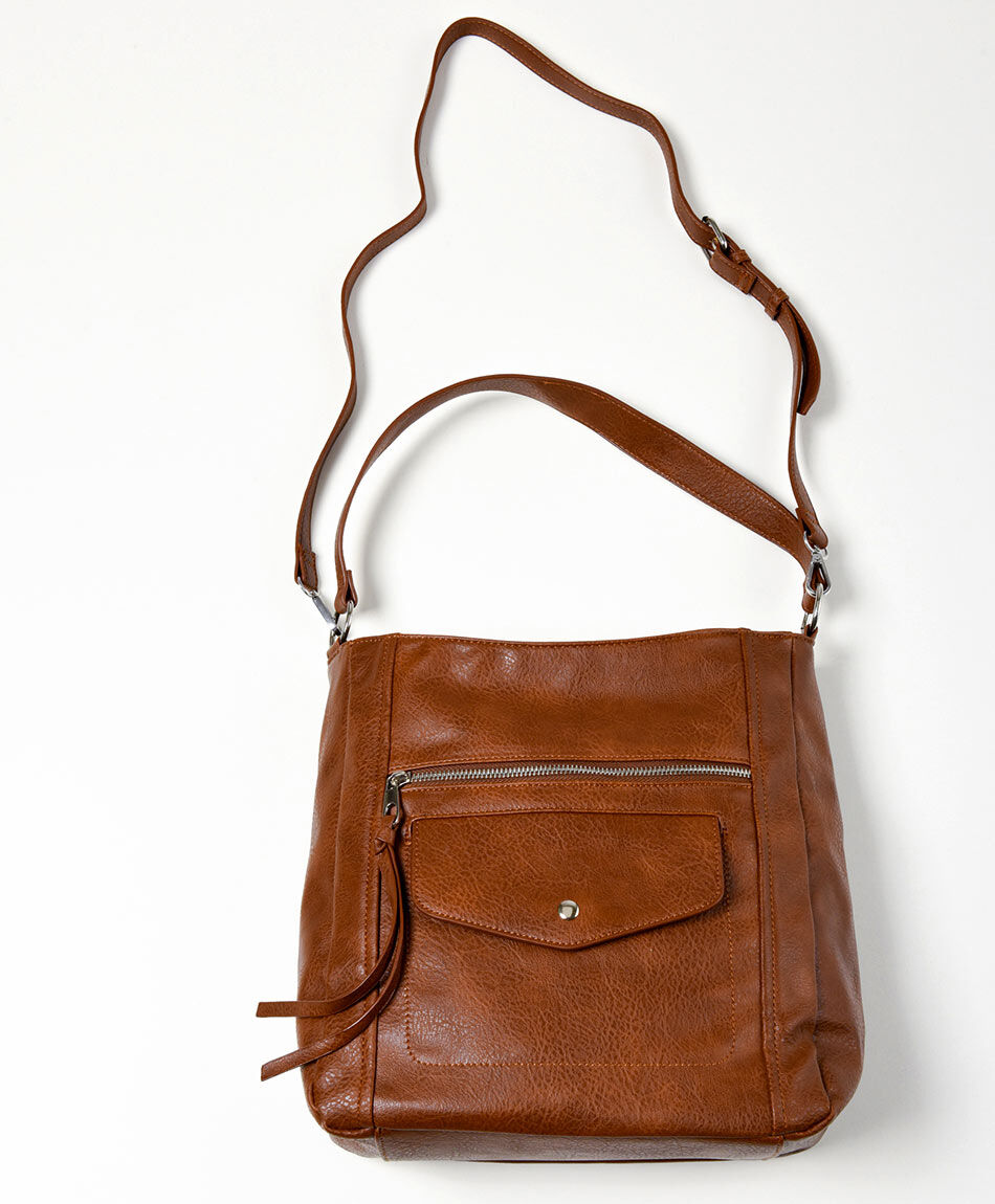 Bolso mujer cl&aacute;sico caf&eacute;
