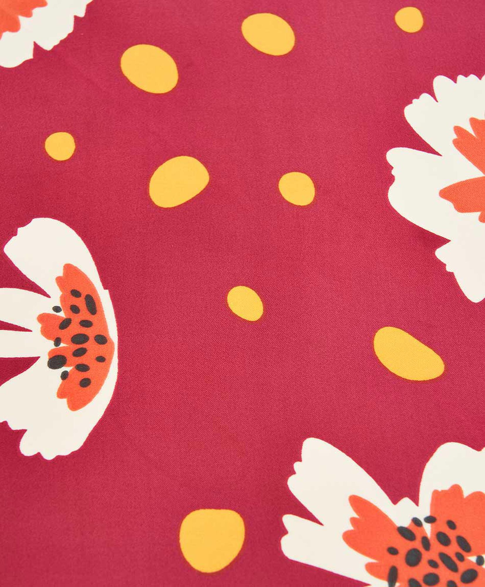 Pañuelo mujer flor puntos Pañuelo mujer flor puntos