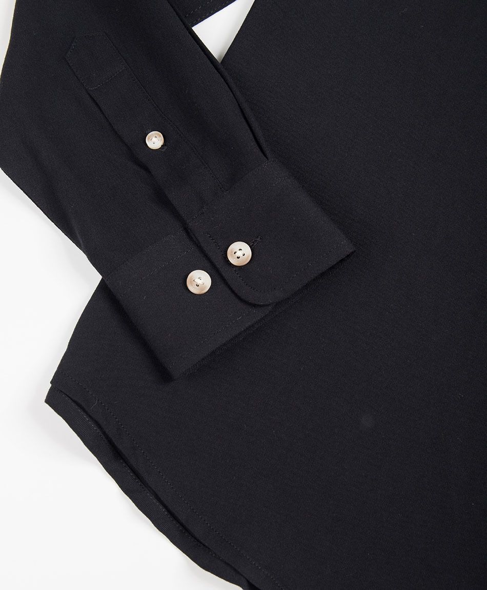 Camisa hombre botones lisa