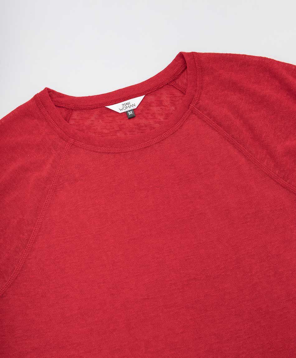 Polera mujer manga el&aacute;stica