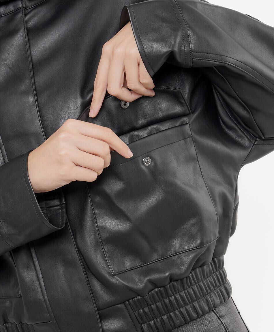 Chaqueta mujer biker black&nbsp;