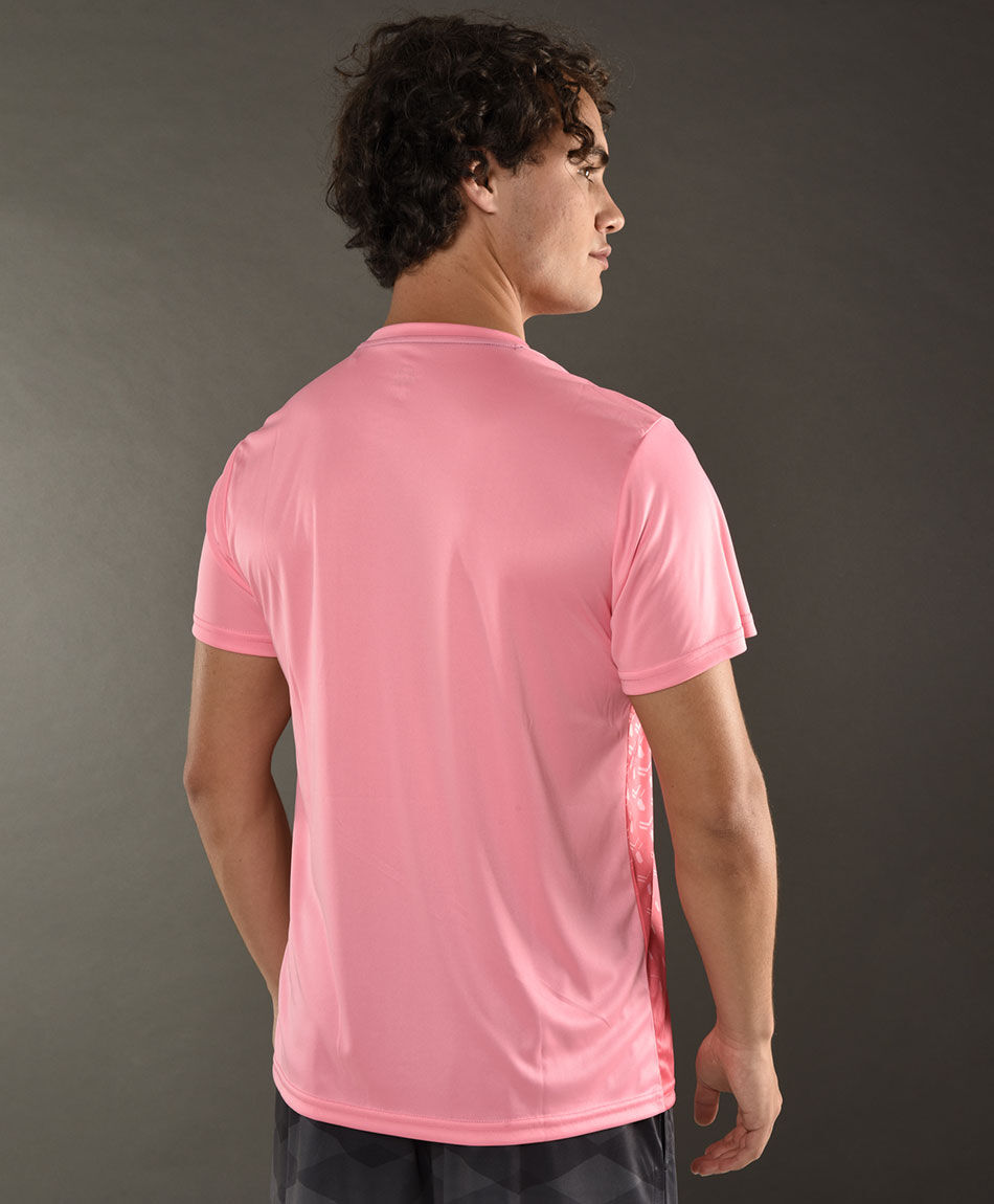 Polera manga corta cuello redondo