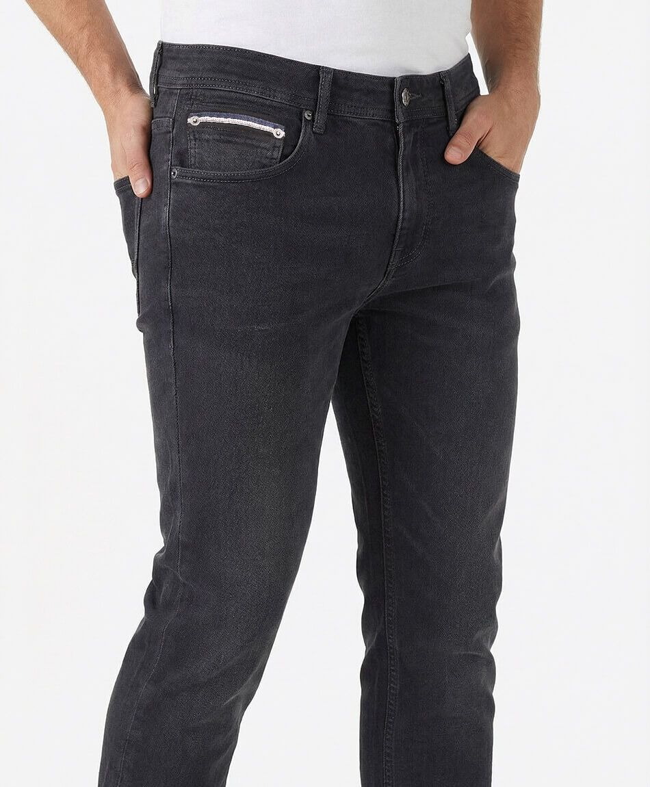 Jeans hombre negro skinny