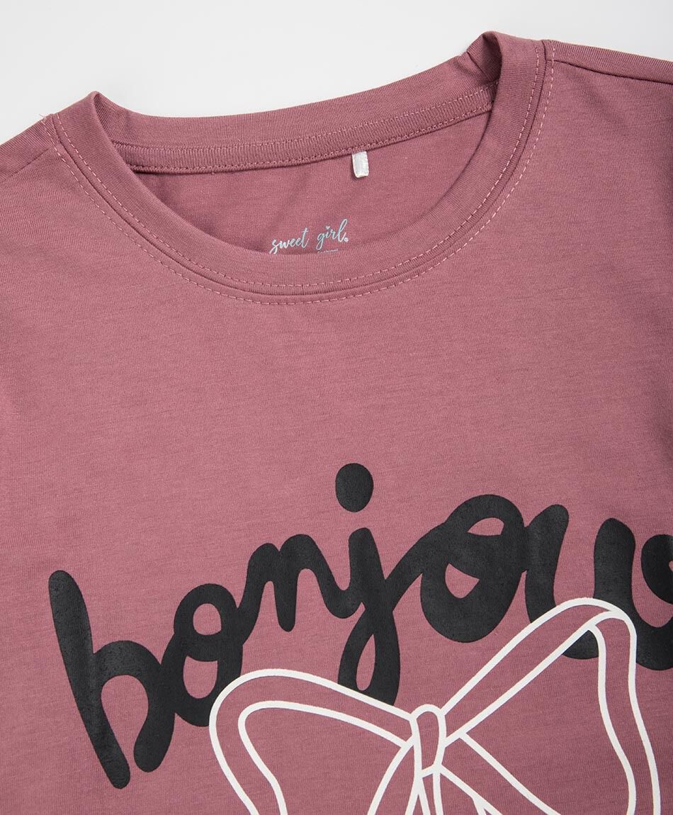 Polera ni&ntilde;a bonjour