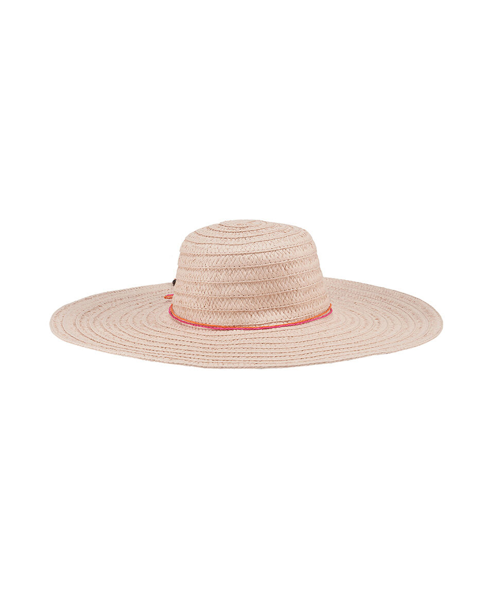 Sombrero mujer cinta mostacillas