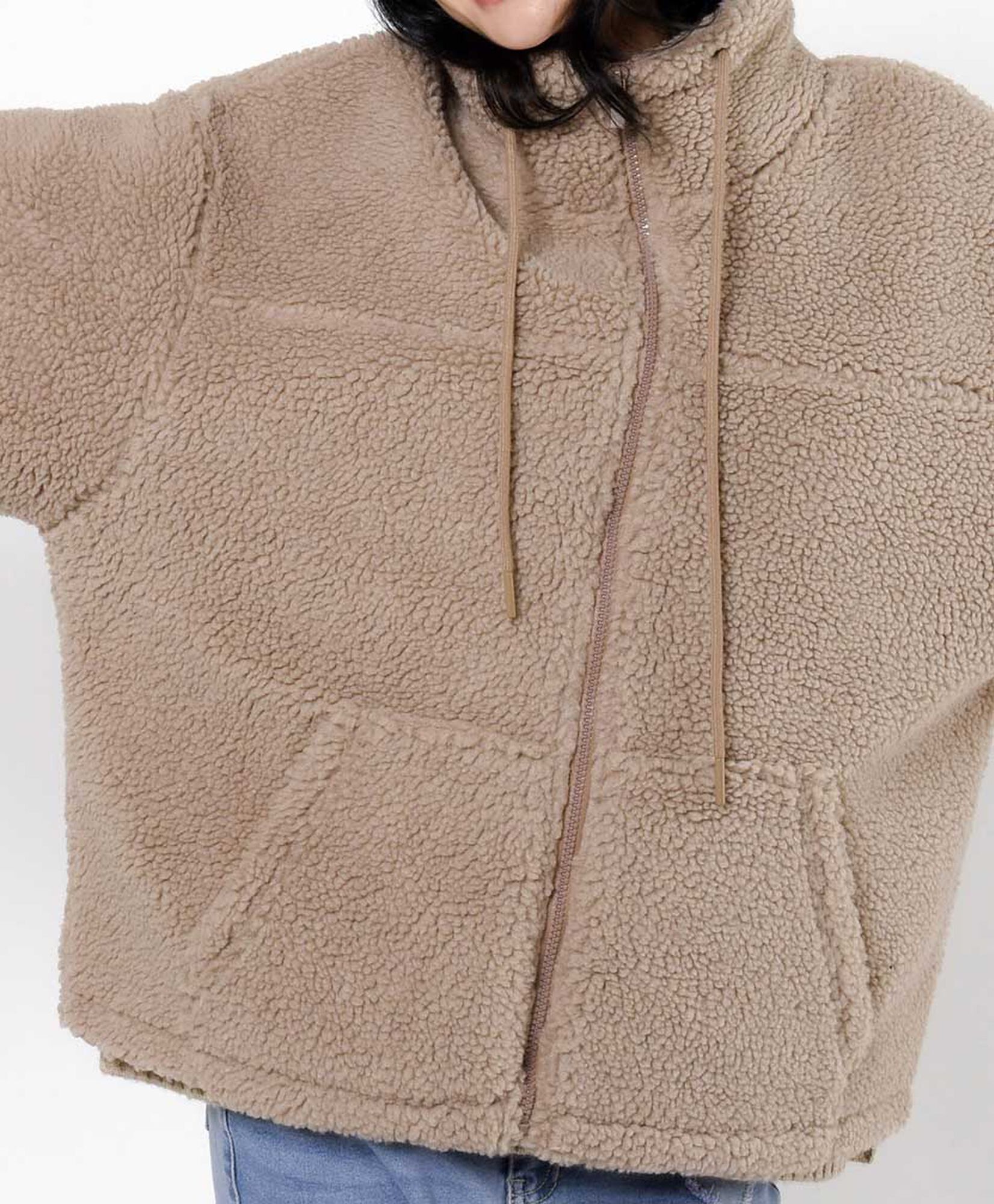 Polar mujer chiporro cuello alto Polar mujer chiporro cuello alto