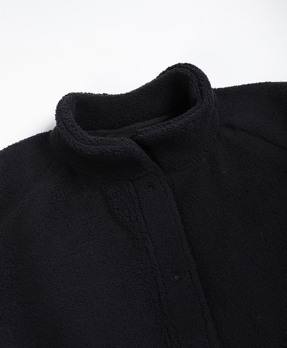 Poler&oacute;n manta mujer negro