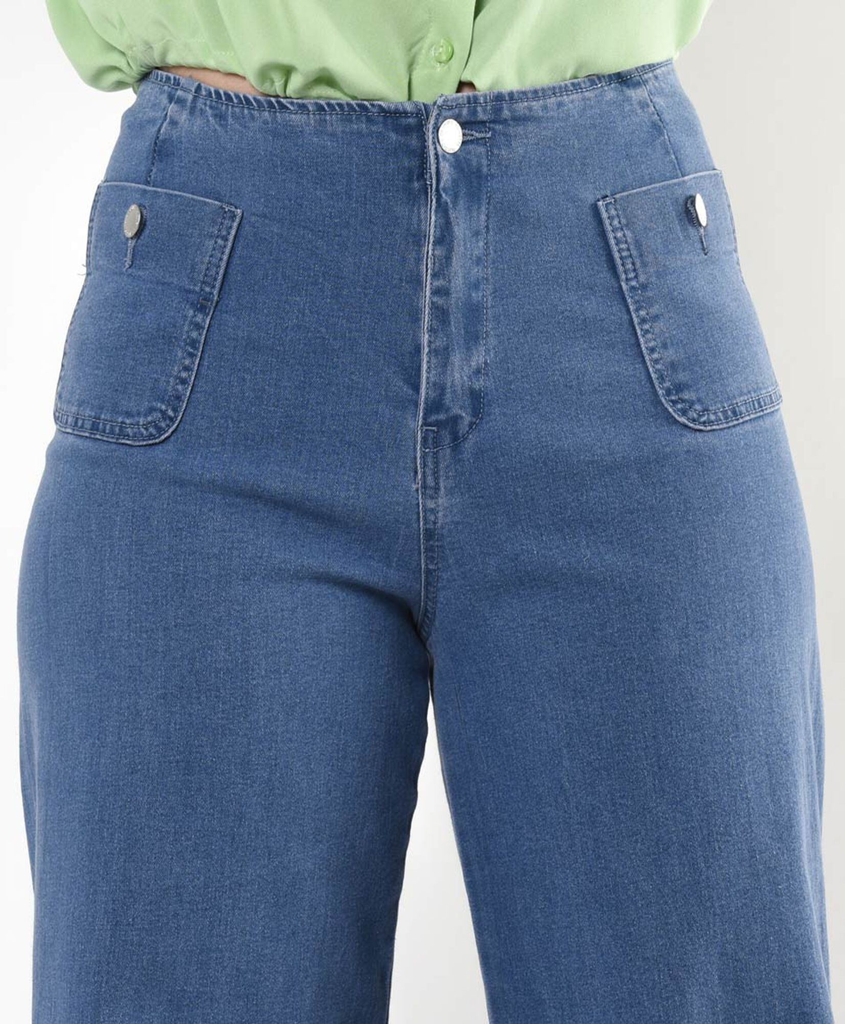 Jeans mujer bolsillos wide Jeans mujer bolsillos wide