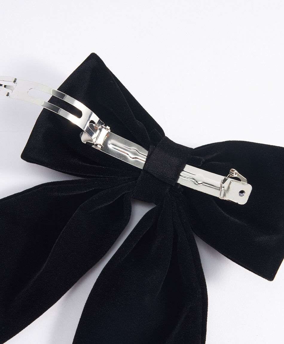 Pinche escolar velvet negro