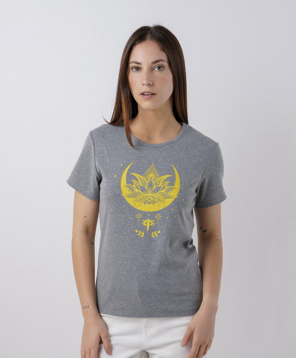 Polera mujer flor de loto