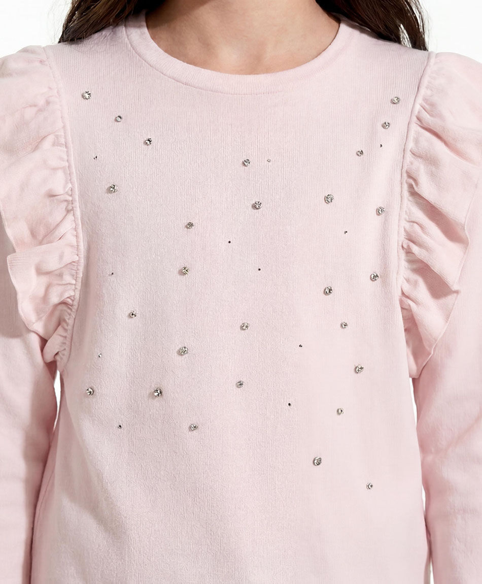 Polera ni&ntilde;a manga larga moda