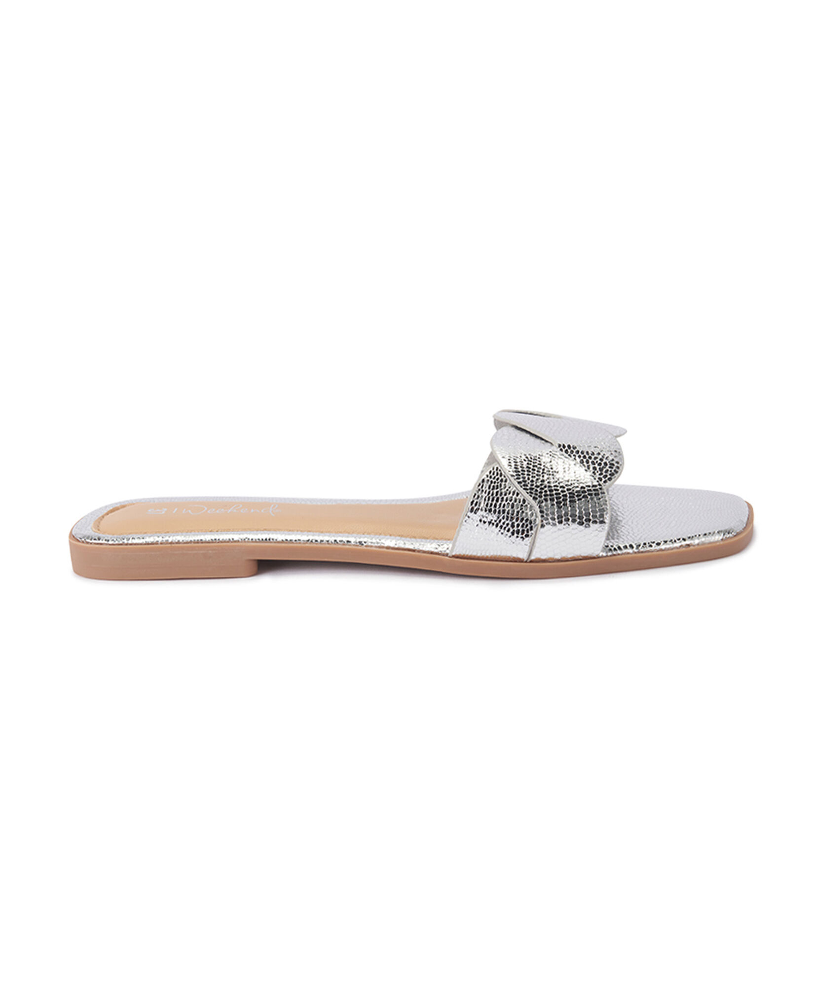 Sandalia mujer plana silver Sandalia mujer plana silver