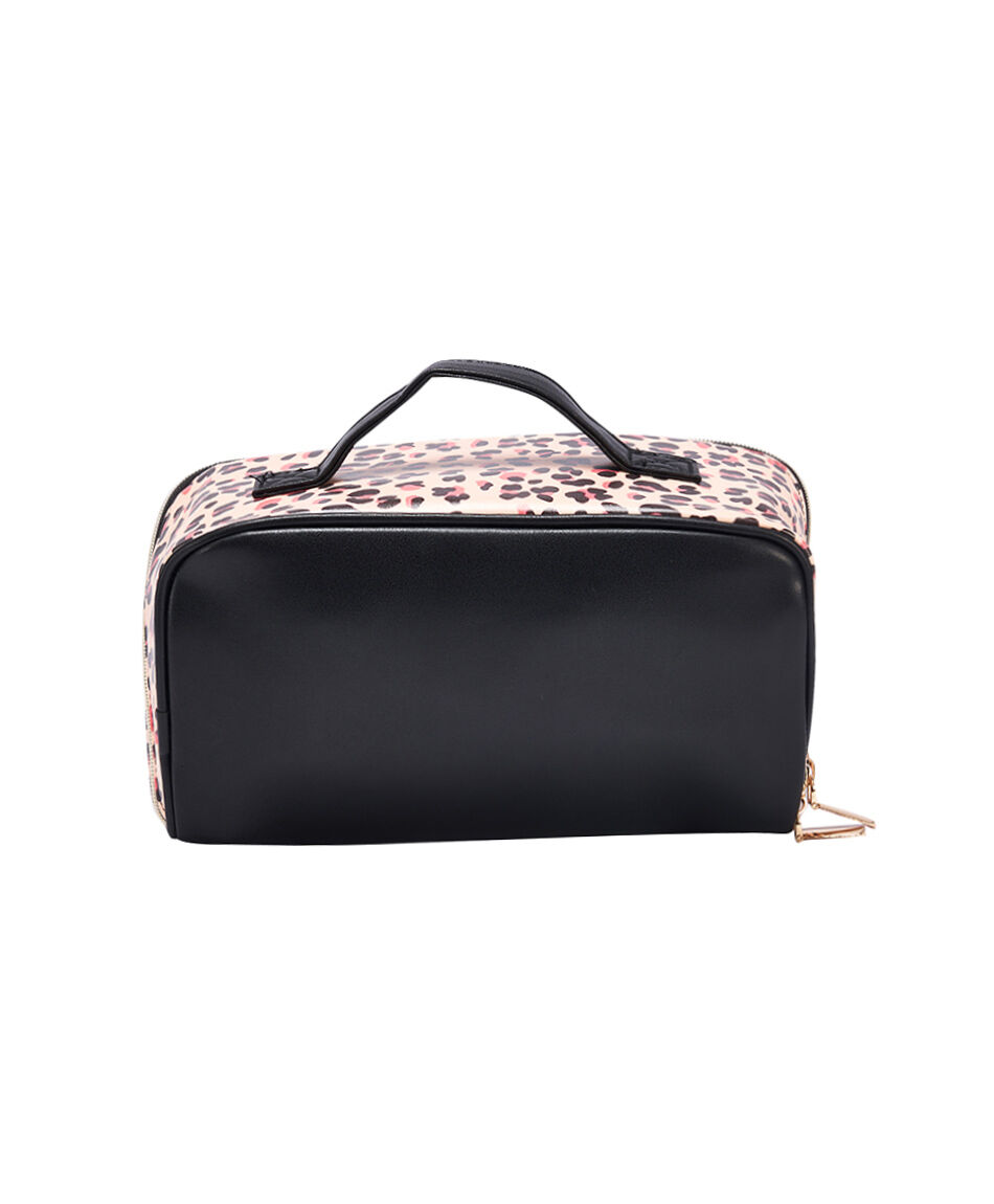 Cosmetiquero mujer animal print