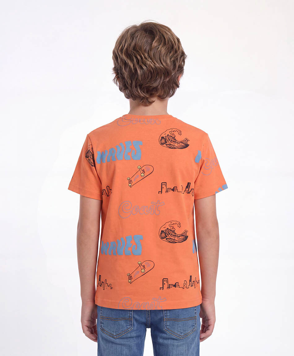Polera ni&ntilde;o skate city