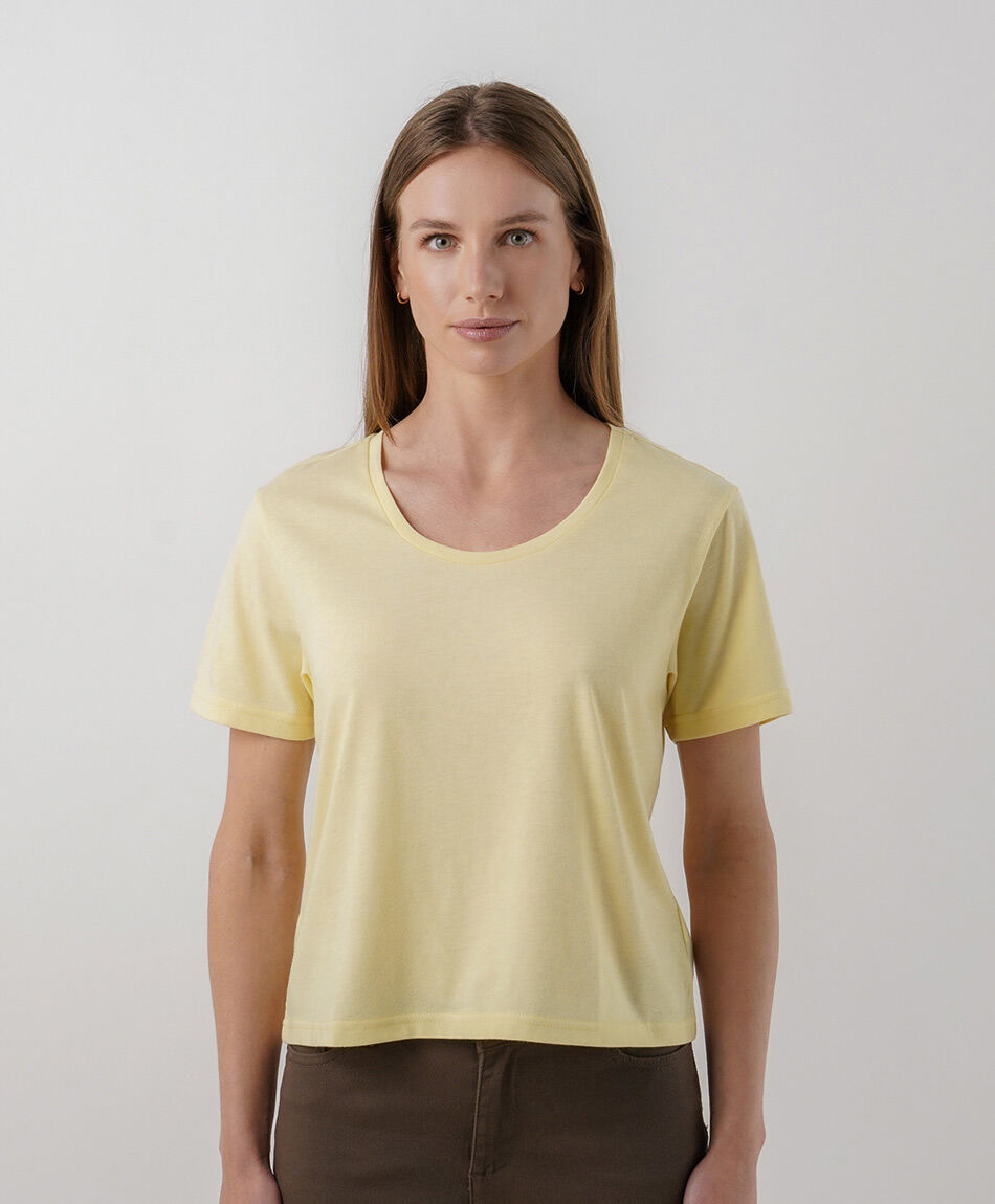 Polera mujer lisa