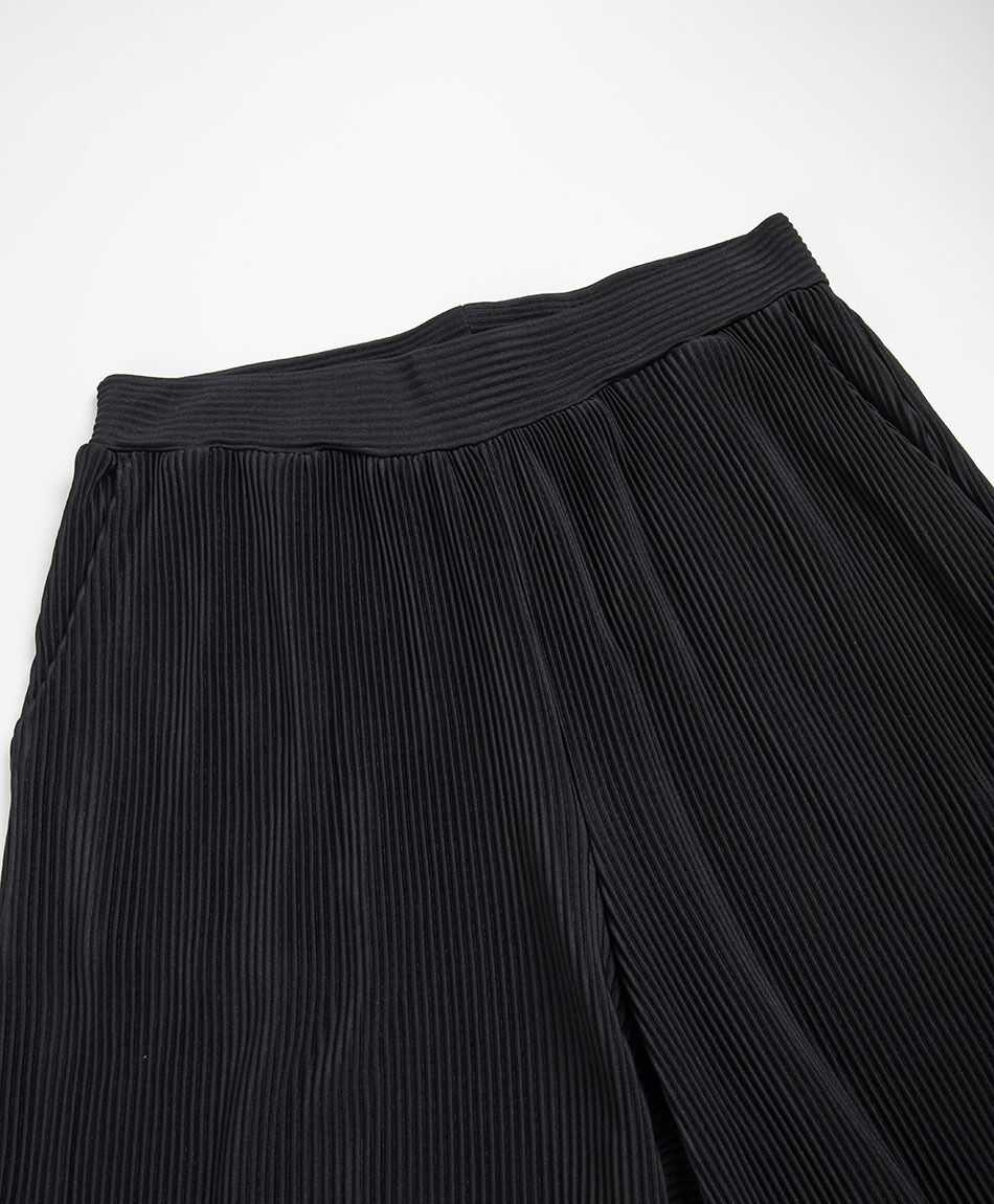 Pantal&oacute;n mujer acanalado satinado