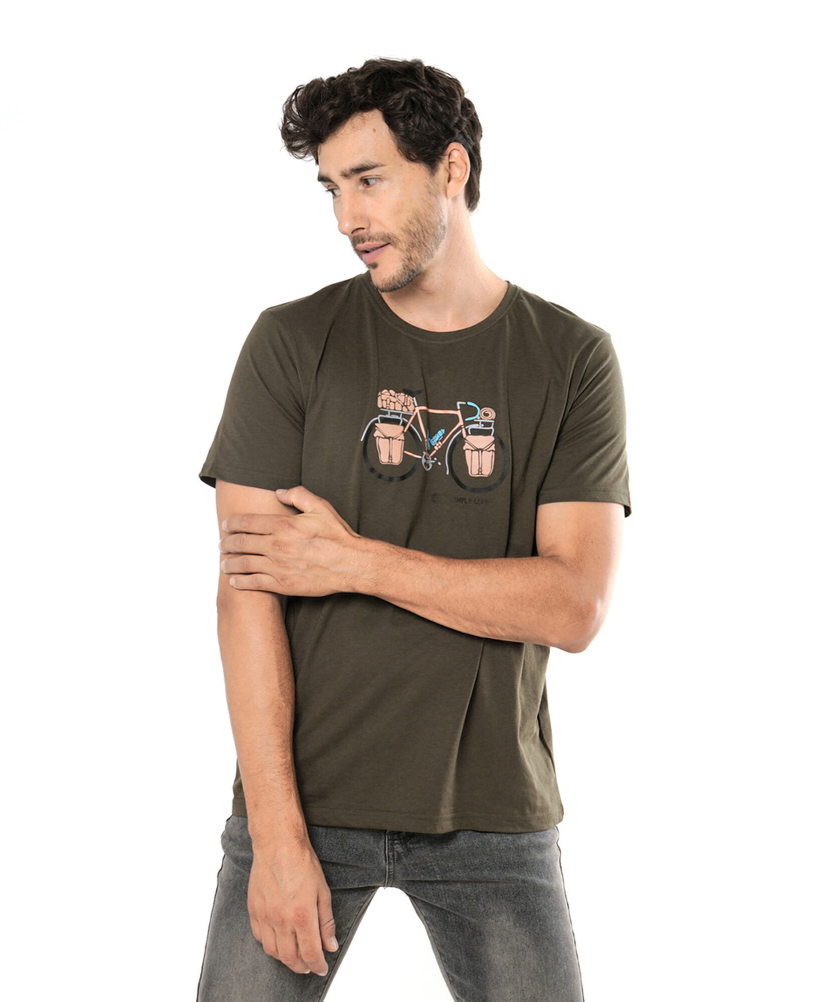 Polera hombre bicicleta Polera hombre bicicleta