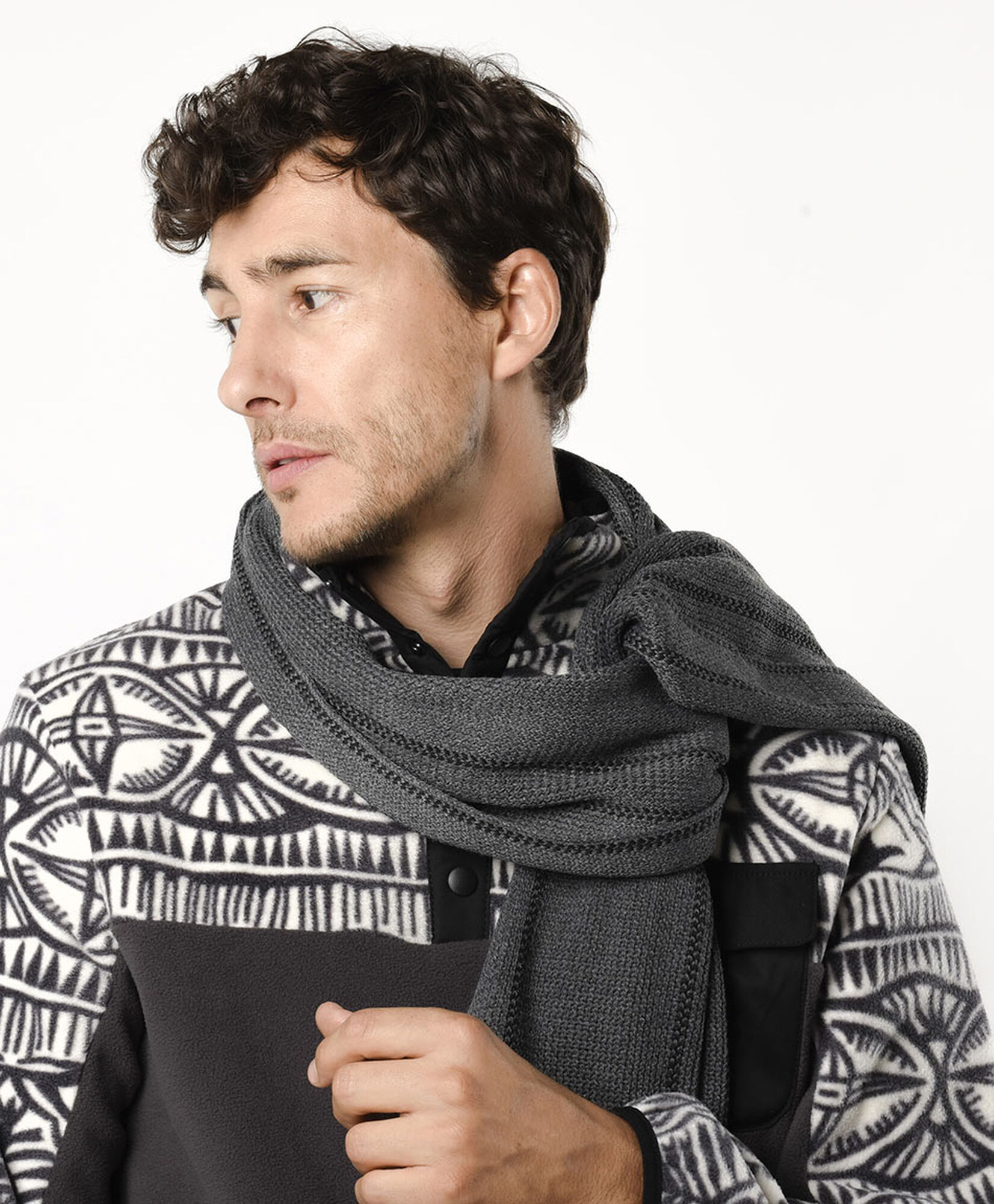 Bufanda hombre estilo tejida Bufanda hombre estilo tejida