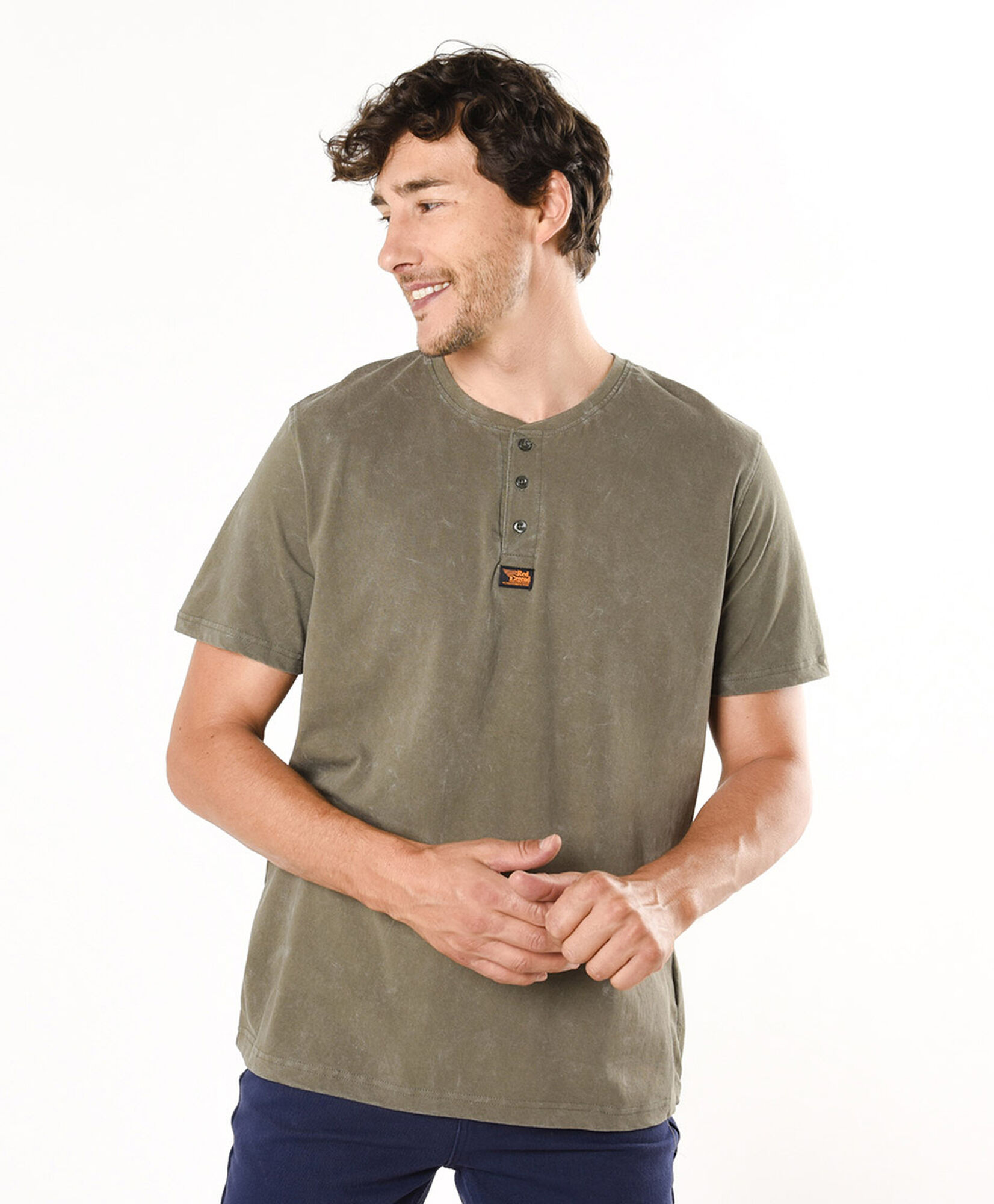 Polera hombre botones Polera hombre botones
