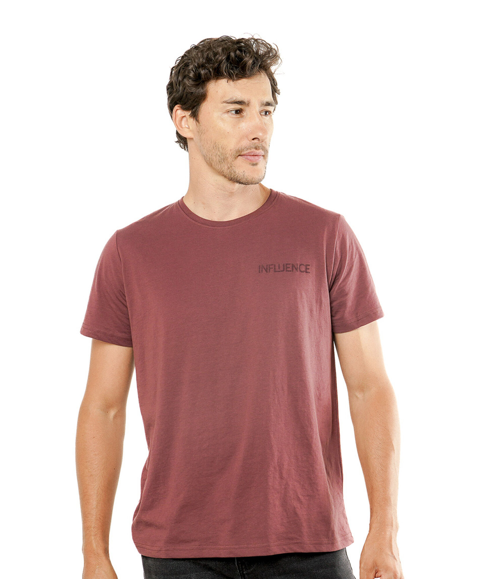 Polera hombre palabra colores Polera hombre palabra colores