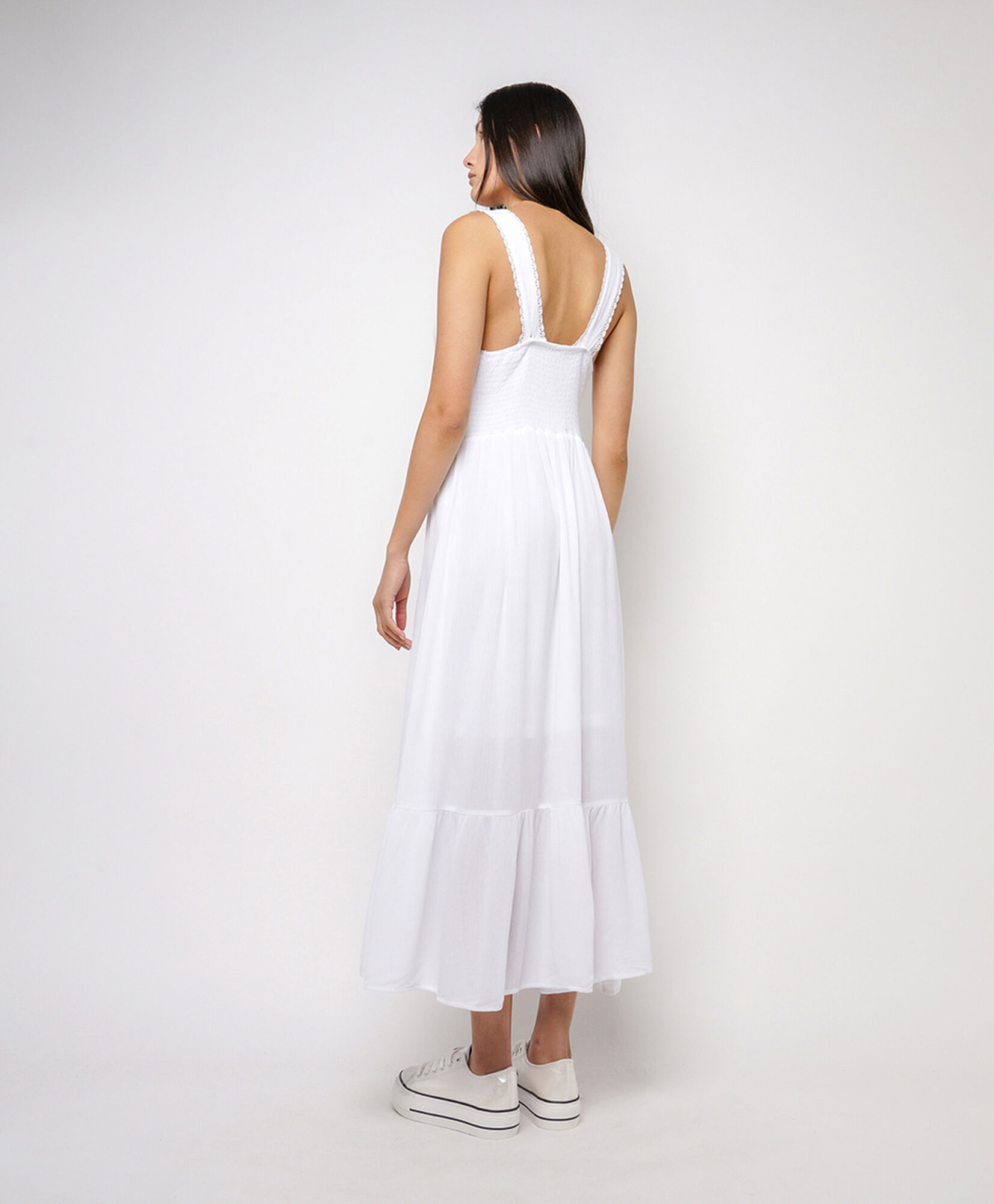Vestido mujer romántico lazo Vestido mujer romántico lazo