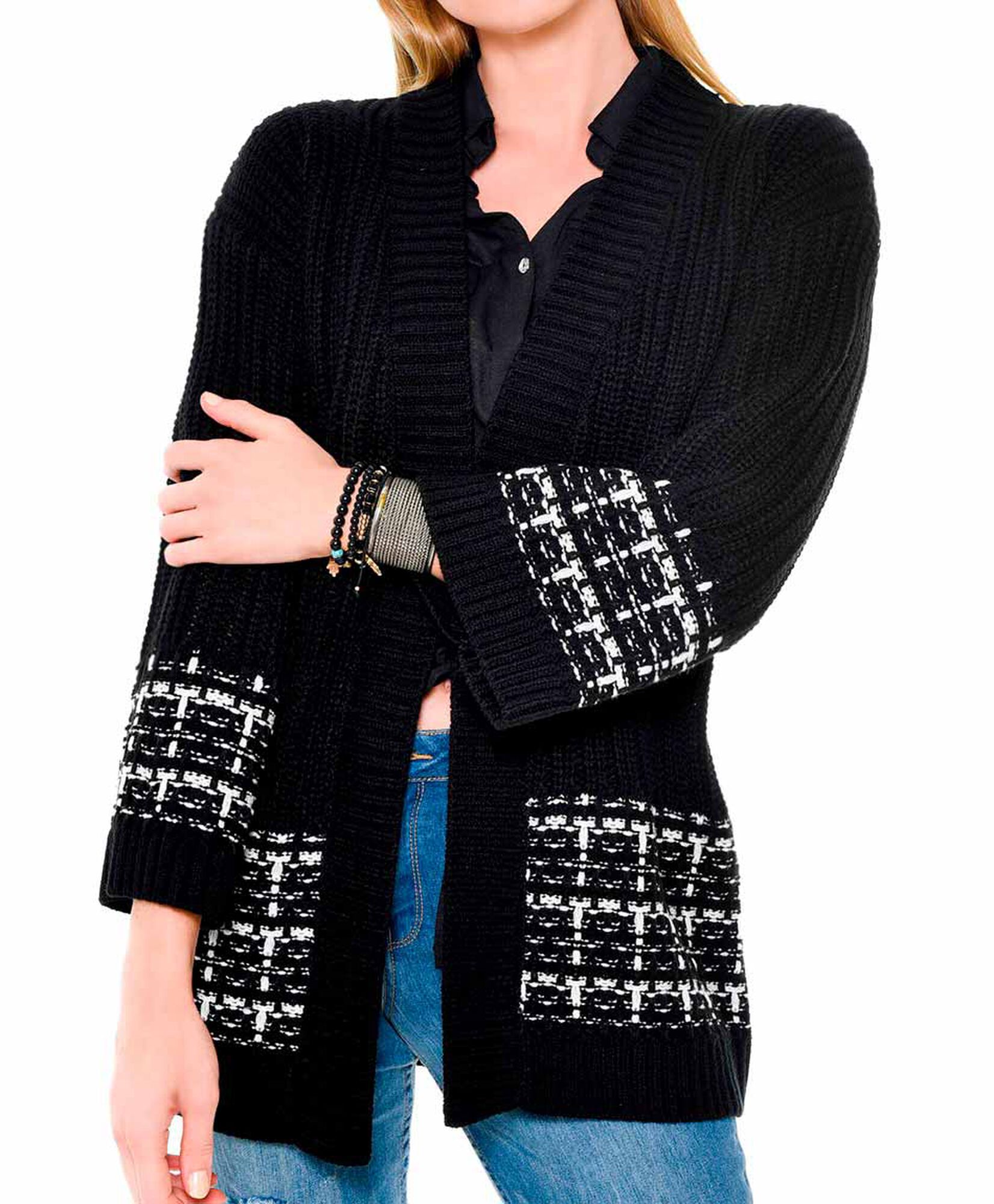 Cardigan jacquard Cardigan jacquard