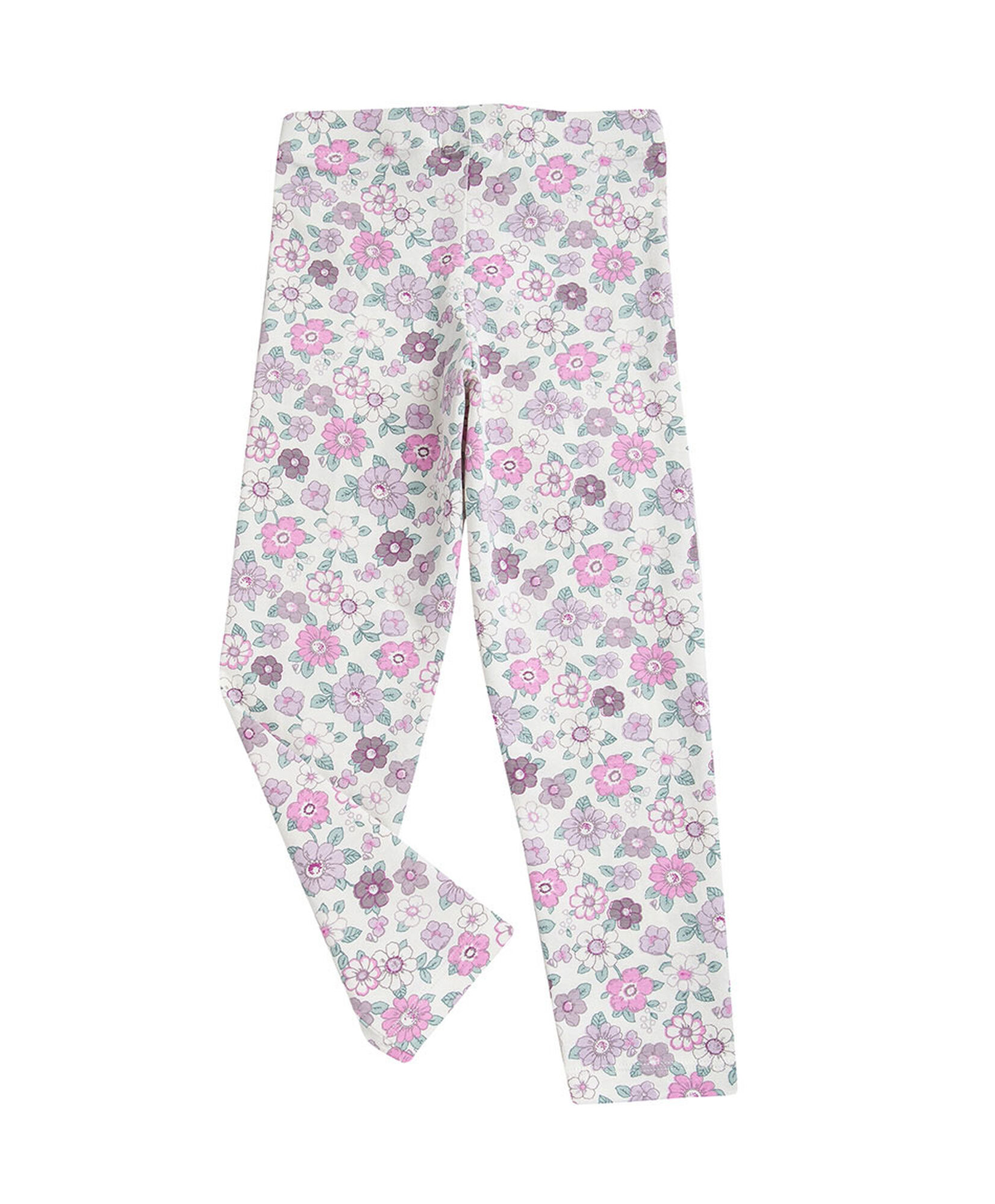 Leggins bebé floreada Leggins bebé floreada