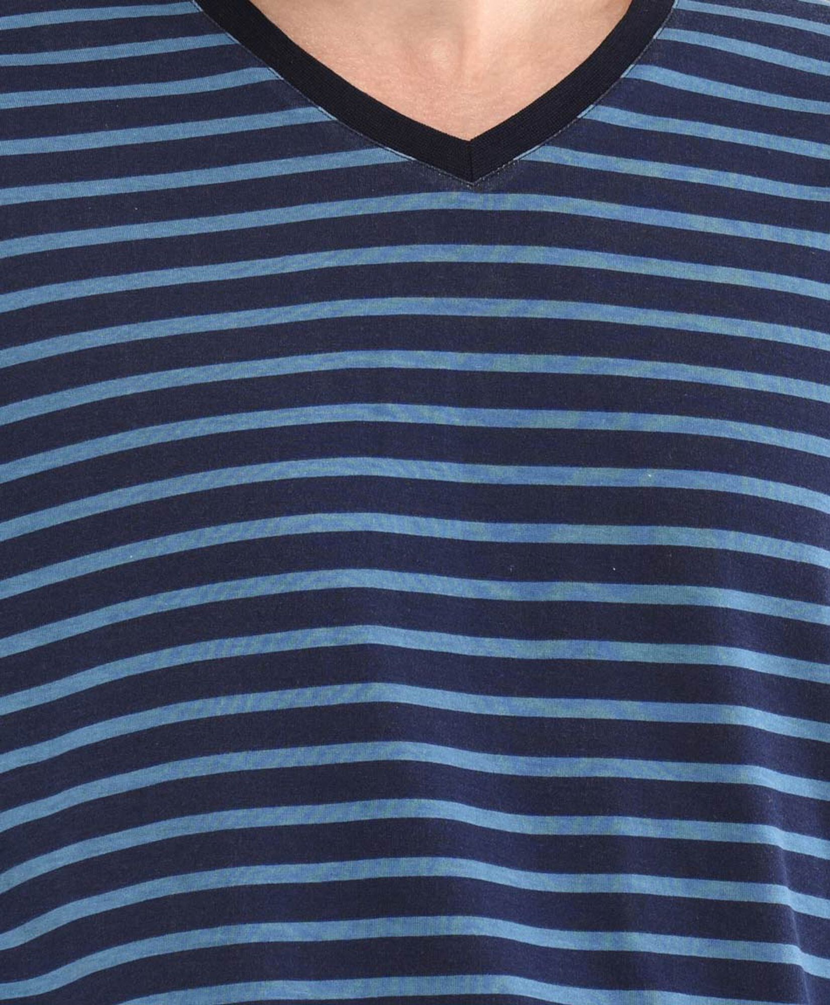 Pijama hombre línas azul Pijama hombre línas azul