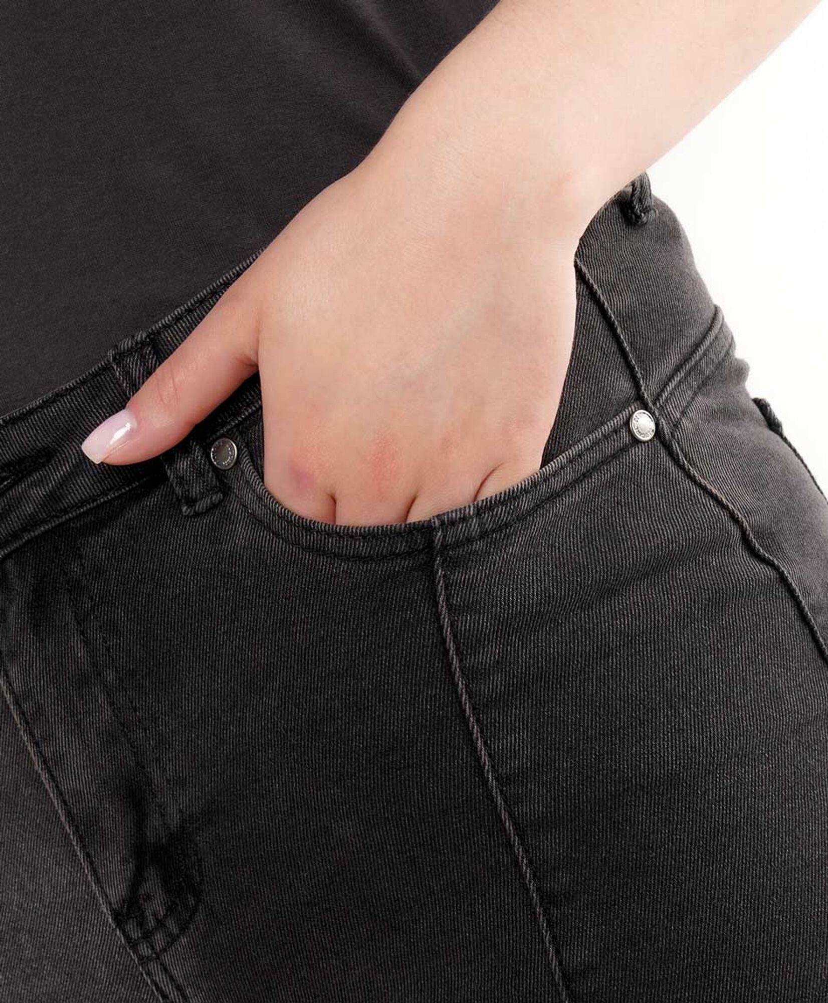 Jeans mujer basta doble abierta flare Jeans mujer basta doble abierta flare